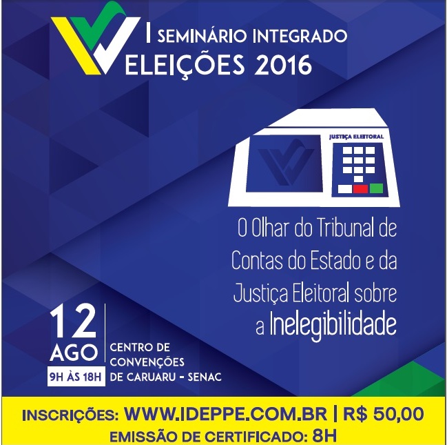 UVP apoia seminário do Ideppe em Caruaru